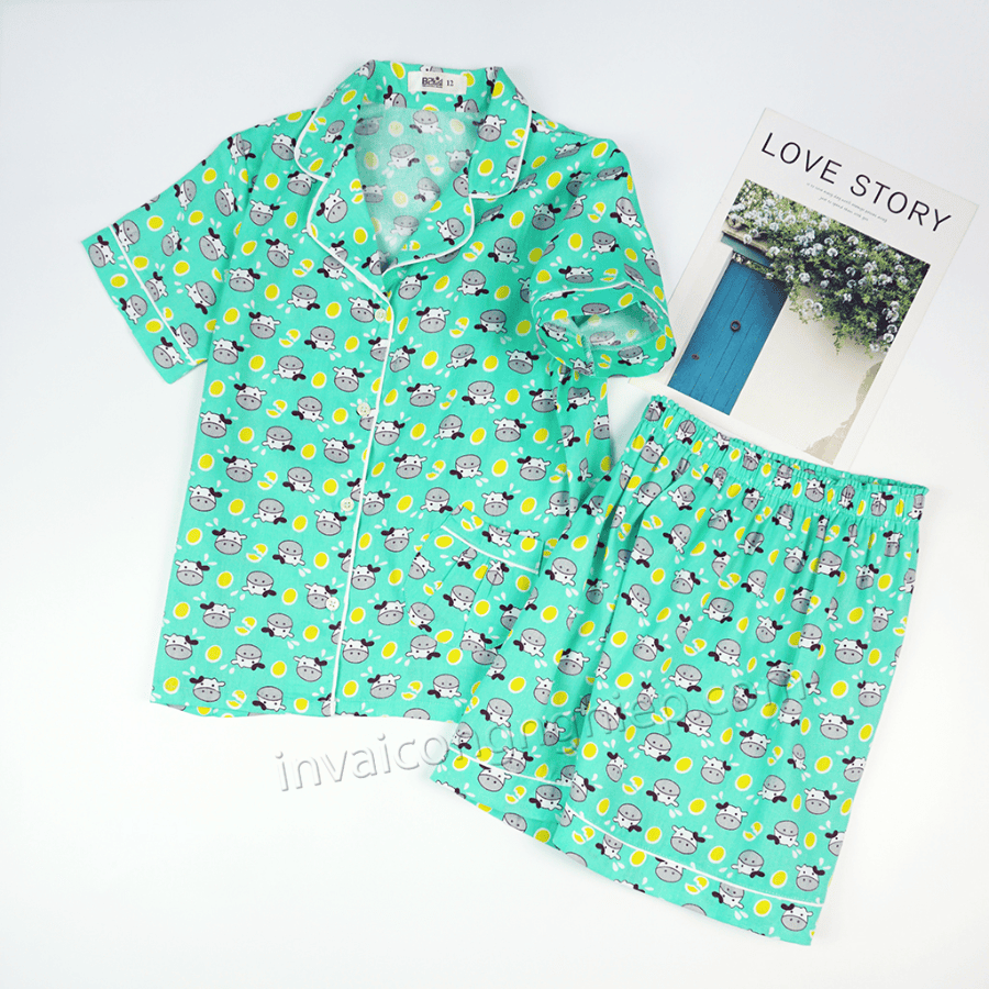 in đồ pijama trẻ em
